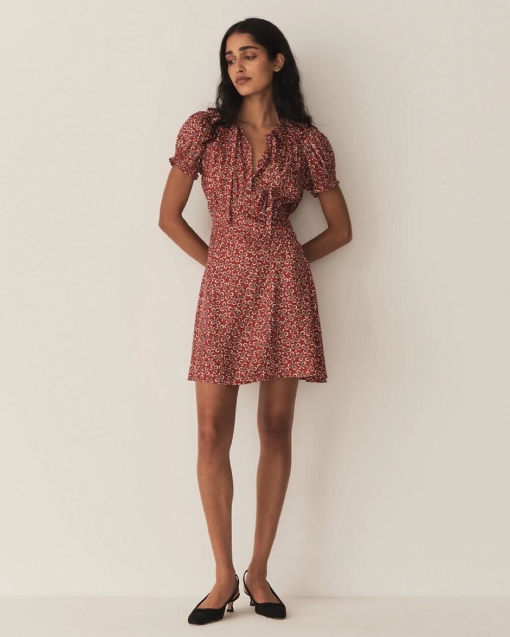 Doen Evienne Silk blend mini Dress XS